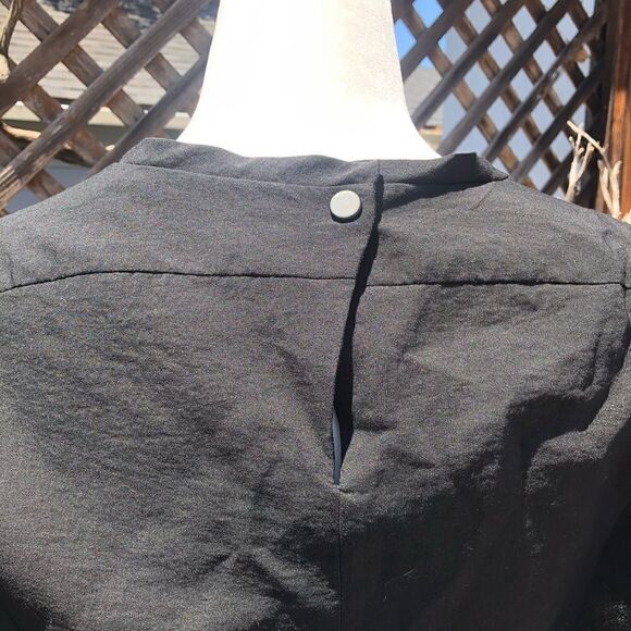 Maje Black Cotton Blend Wrap w/ Belt Mini Dress - Picture 9 of 16